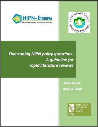 NIPN rapid guideline for rapid literature review