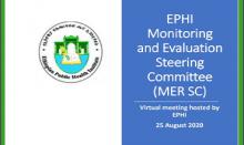 MER SC Virtual Meeting Conducted on August 25, 2020